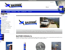 Tablet Screenshot of bastherhispania.es